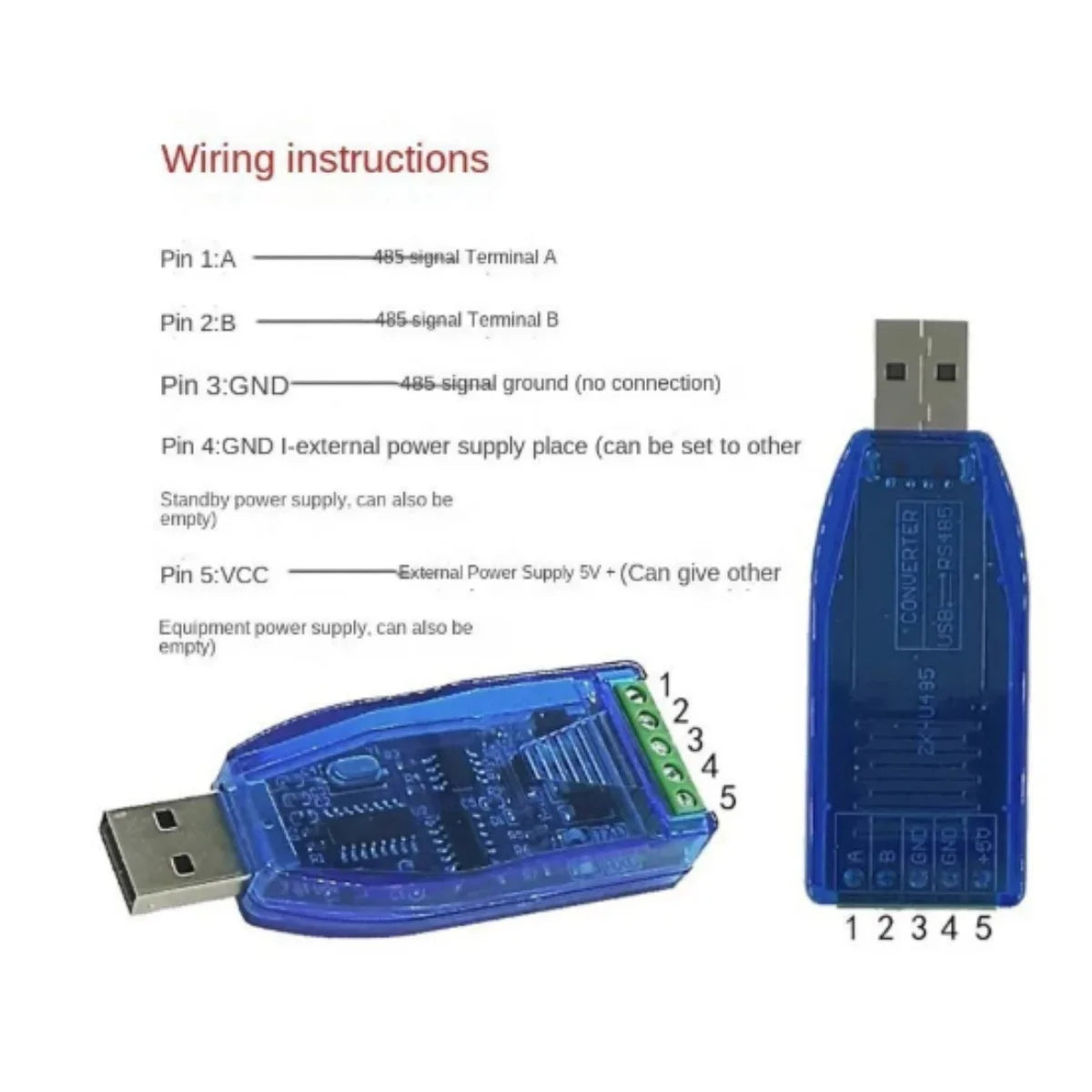 Industrial USB To RS485 422 CH340G FT232RL Converter Upgrade Protection Converter Compatibility Standard Connector Board Module