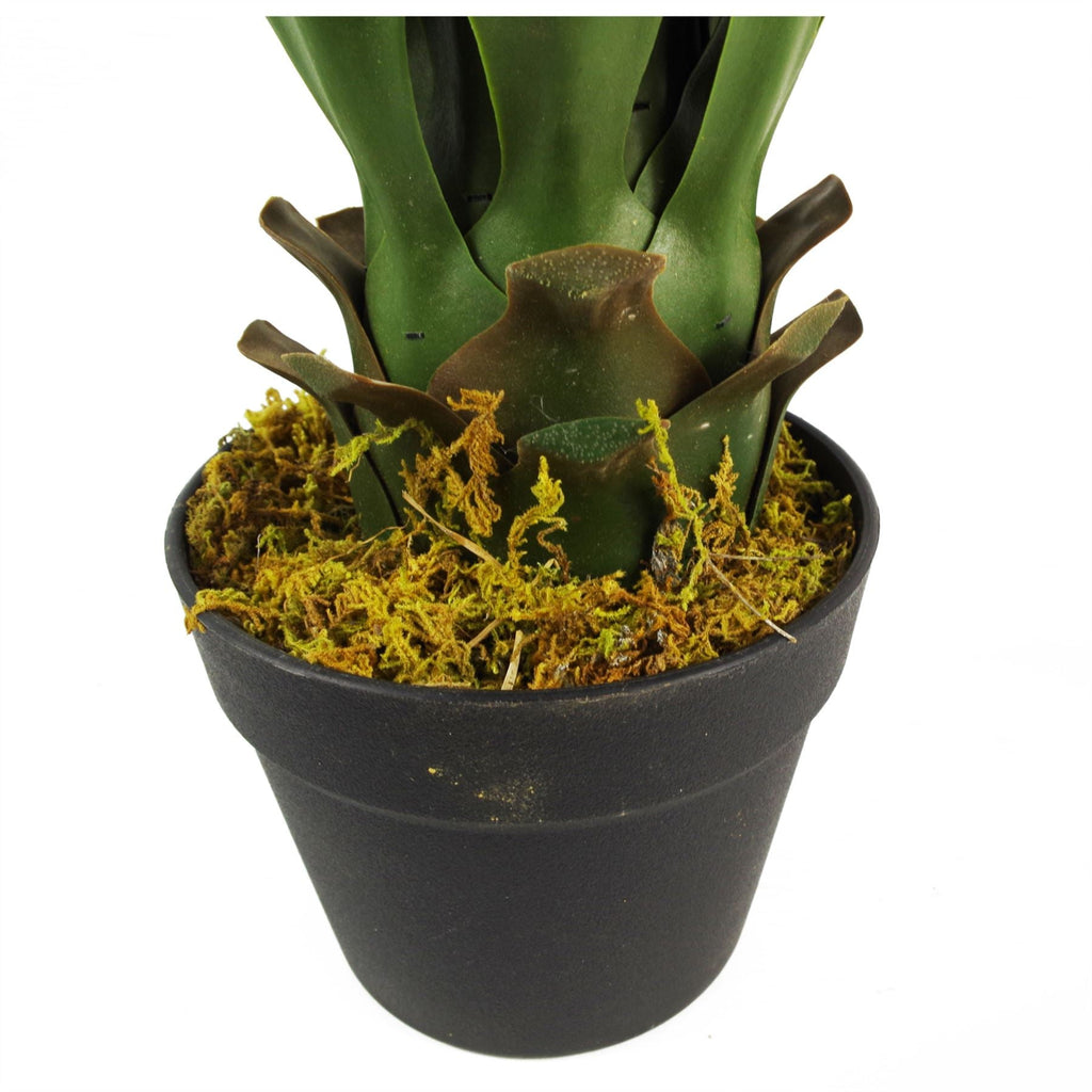 Artificial Yukka Tropical Plastic Pot 55cm Plants