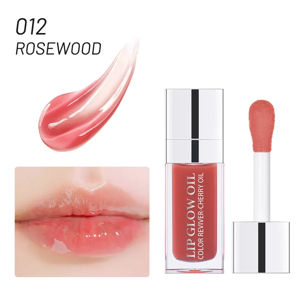 Crystal Jelly Moisturizing Lip Oil Sheglam Lip Tint Lip Gloss Makeup Sexy Lip Stain Serum Treatment Lip Coat Lipstick Cosmetics
