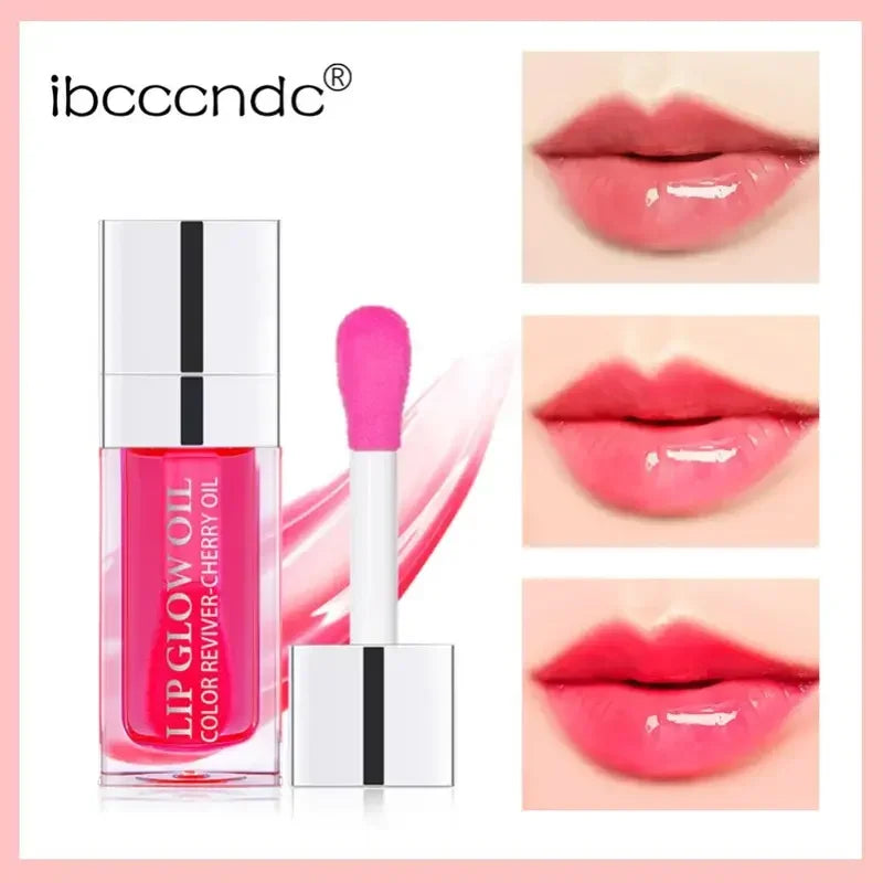 Crystal Jelly Moisturizing Lip Oil Sheglam Lip Tint Lip Gloss Makeup Sexy Lip Stain Serum Treatment Lip Coat Lipstick Cosmetics
